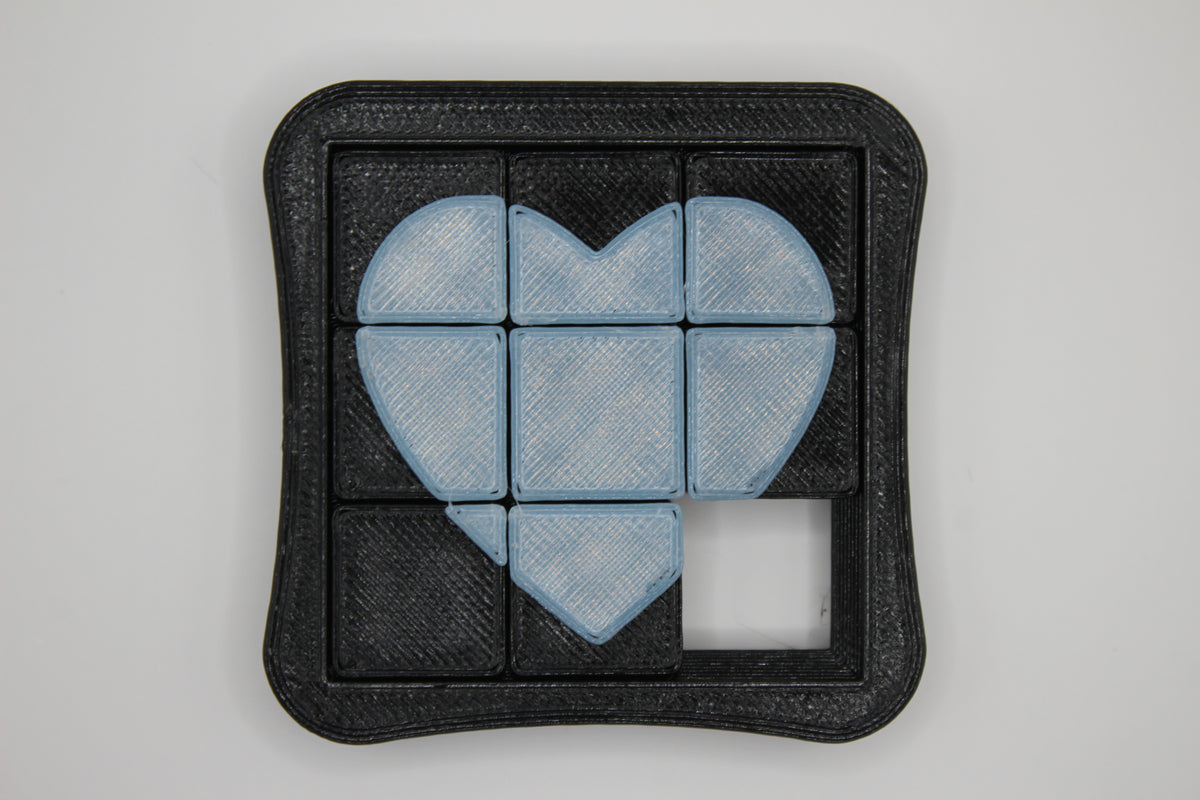 Heart Sliding Puzzle