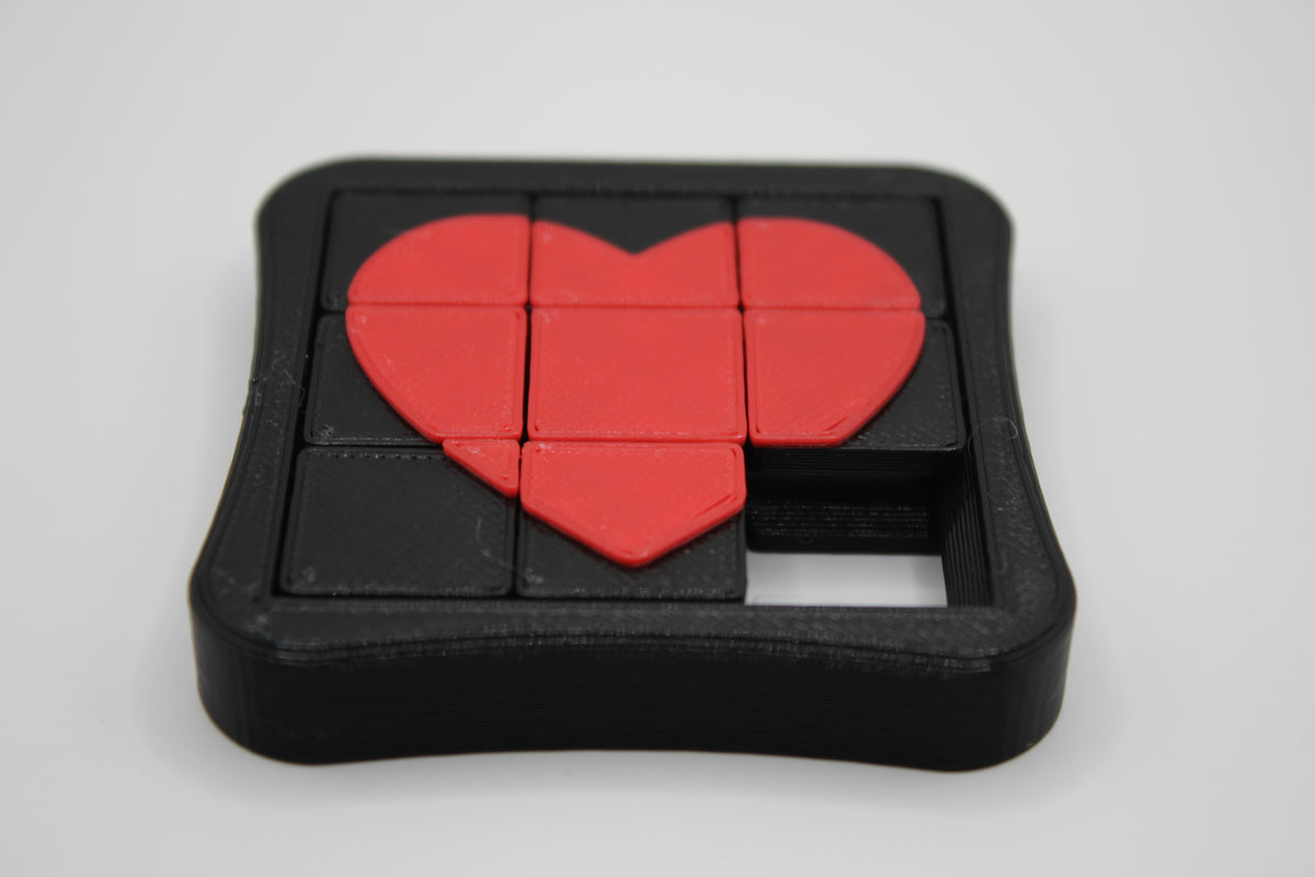 Heart Sliding Puzzle