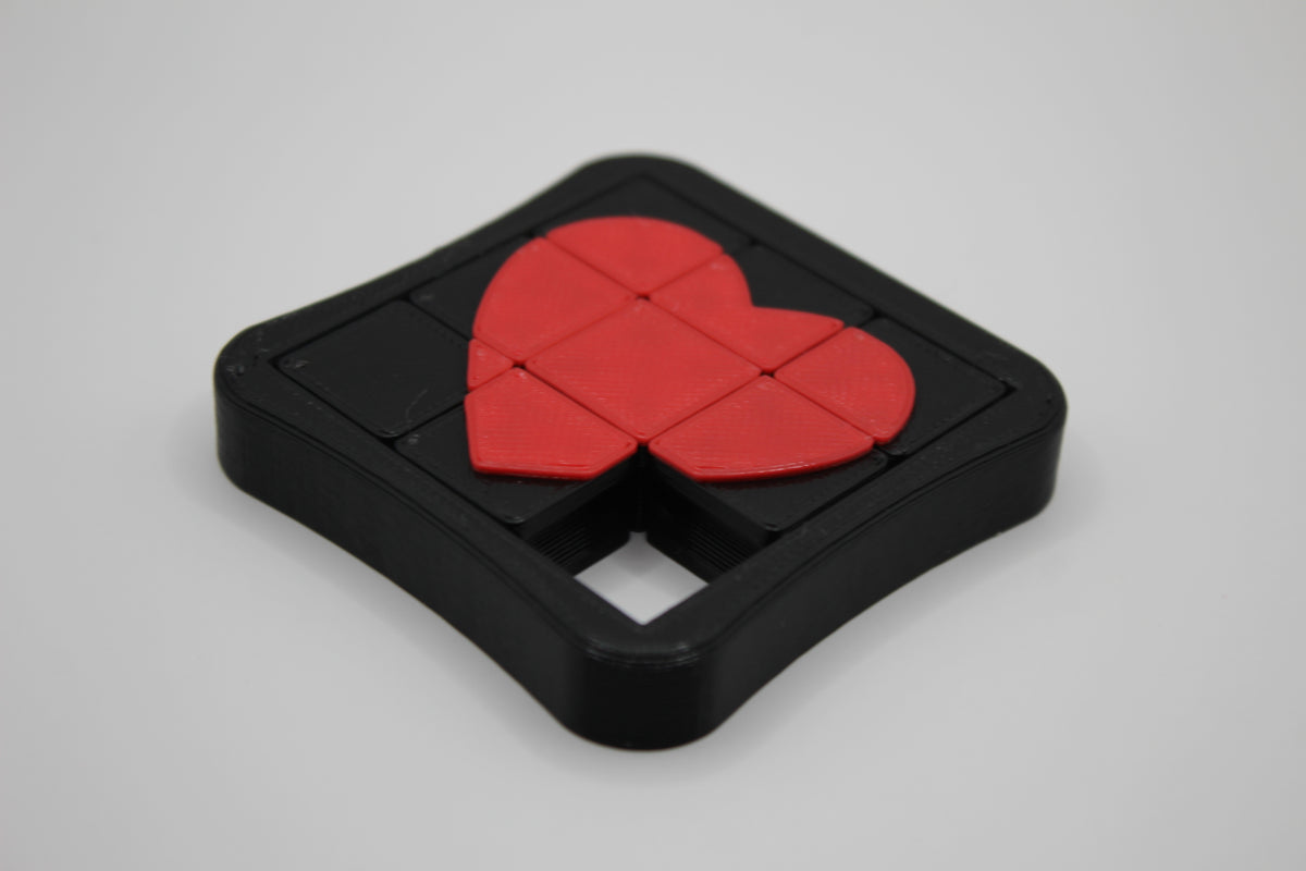 Heart Sliding Puzzle
