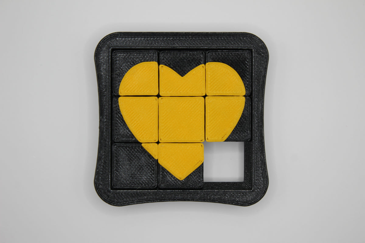 Heart Sliding Puzzle