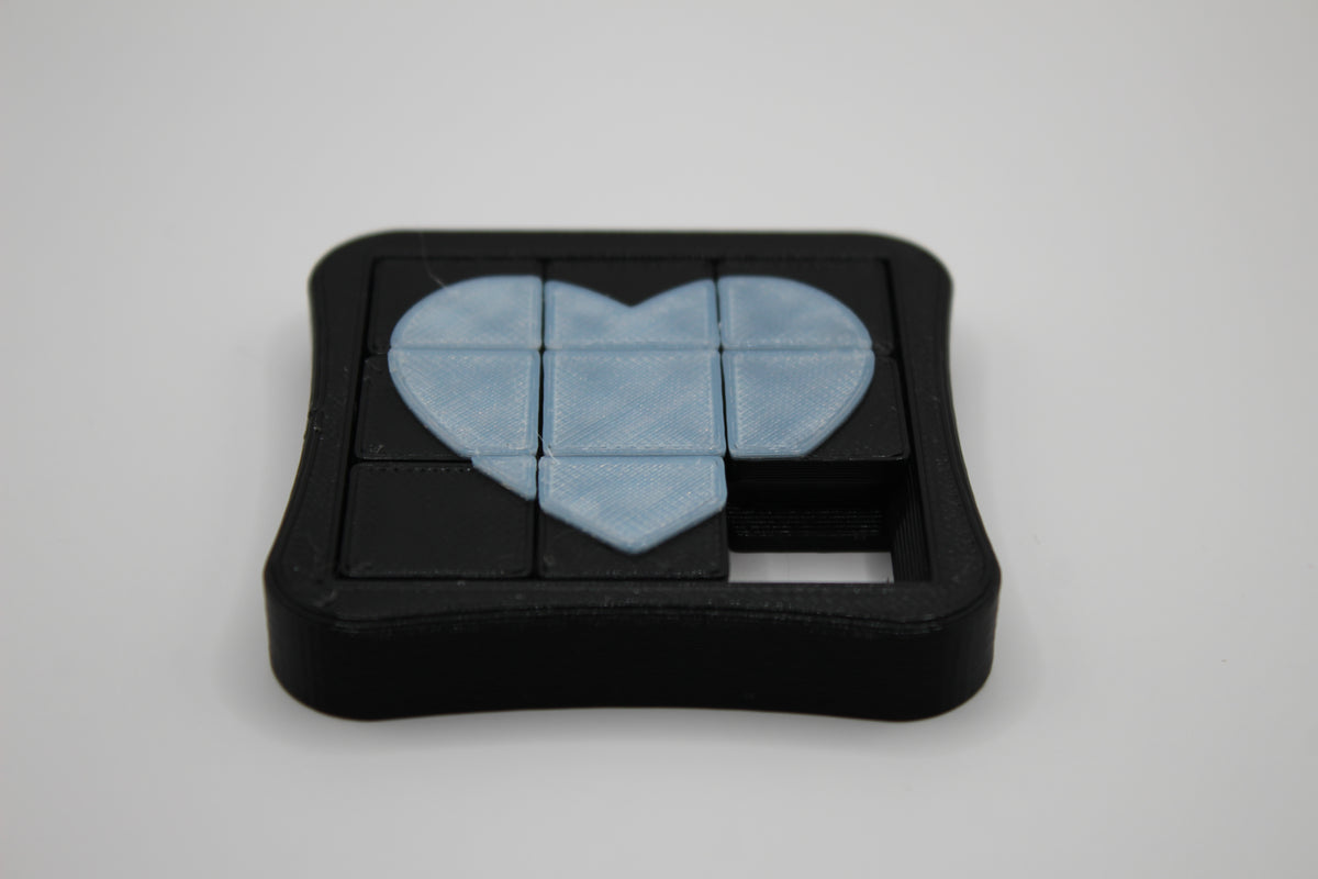 Heart Sliding Puzzle
