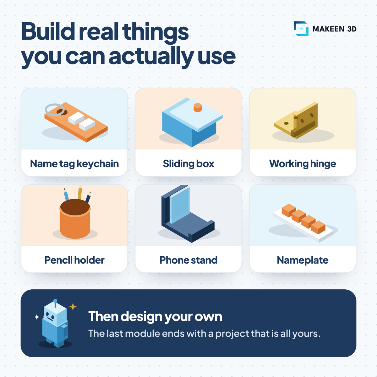 TinkerCAD Master Makers: Self-Paced Course