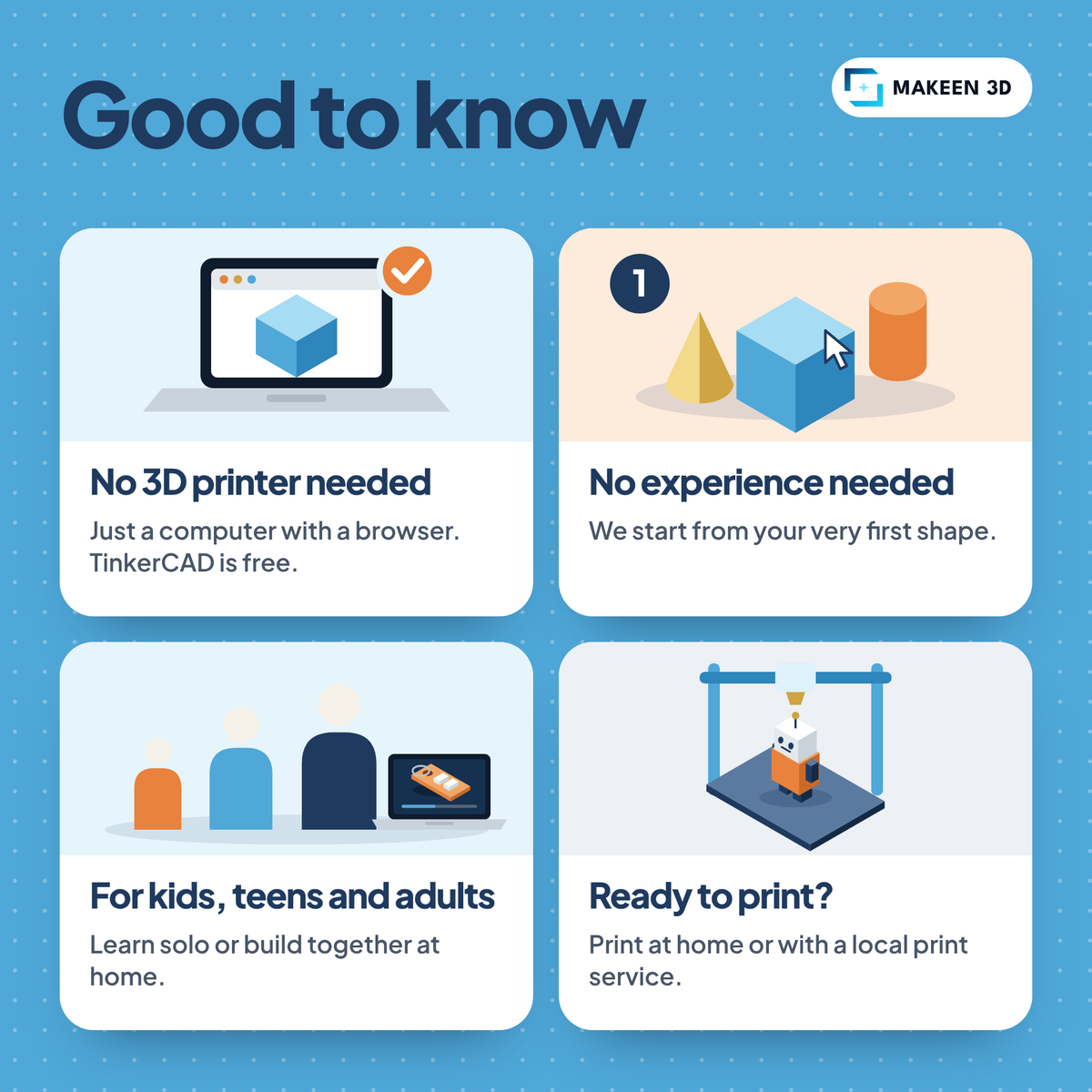 TinkerCAD Master Makers: Self-Paced Course