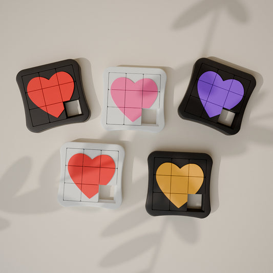 Heart Sliding Puzzle